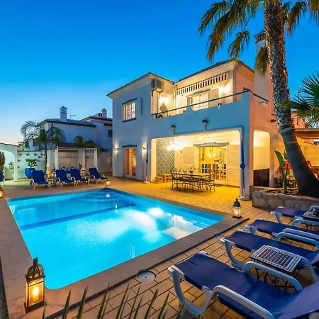 Oasis Gale - Luxury With Private Pool, Ac, Free Wifi, 5 Min From The 别墅 阿尔布费拉