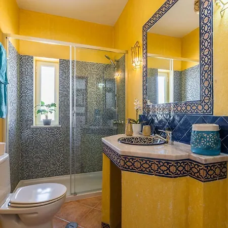 别墅 Oasis Gale - Luxury With Private Pool, Ac, Free Wifi, 5 Min From The