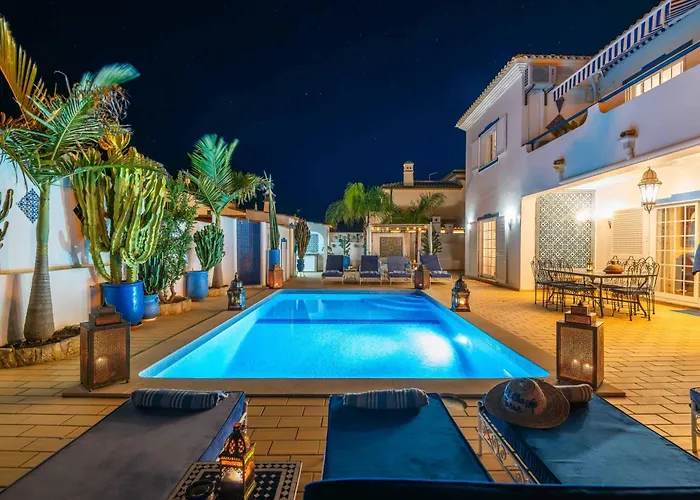 Oasis Gale - Luxury With Private Pool, Ac, Free Wifi, 5 Min From The فيلة البوفيرا